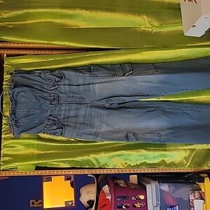 Tube top jean romper sz med Target